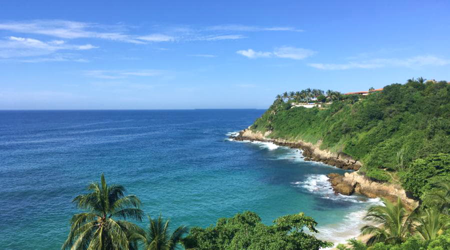 Las mejores opciones de alquiler de coches en Puerto Escondido